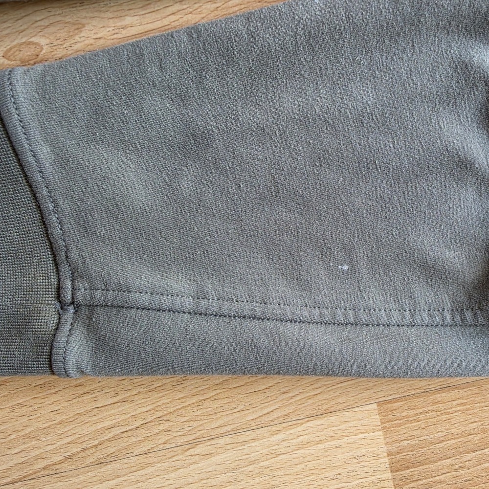 Lululemon City Sweat Pullover Hoodie Mens Medium Sage Green Stretch - Picture 8 of 14